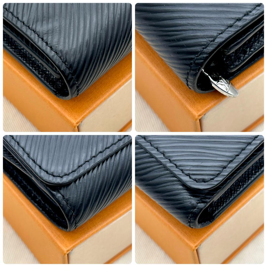 ★極美品★　ルイヴィトン　エピ　ポルトフォイユ　ツイスト　コンパクト　三折財布