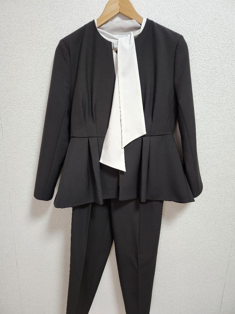 【27日までお値下げ】RUIRUE BOUTIQUEペプラムパンツスーツセット
