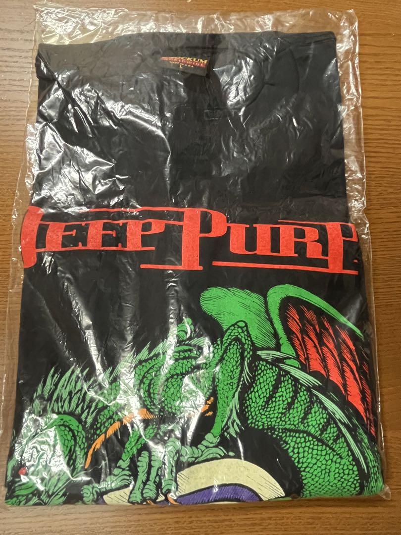 【新品】90'S DEEP PURPLE Tシャツ ヴィンテージ XL USA製