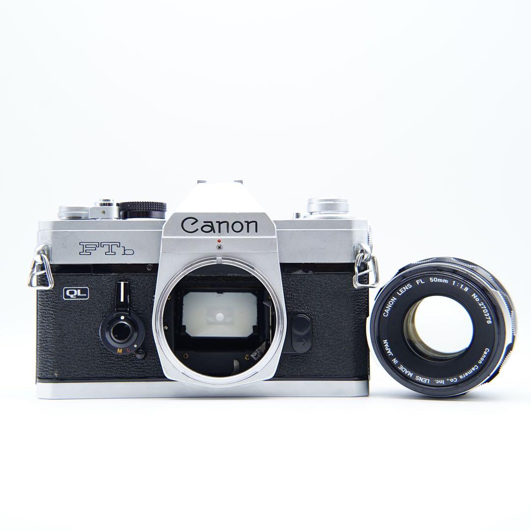 【動作確認・整備・清掃済＊試写あり】Canon FTb /FL50mm f1.8 動作確認・整備・清掃済＊試写あり】Canon FTb /FL50mm f1.8 カメラ