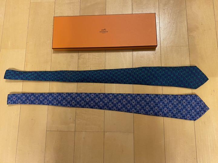 美品 2本セット お買い得 oh6WC-m13176997504 エルメス ネクタイ 在庫好評