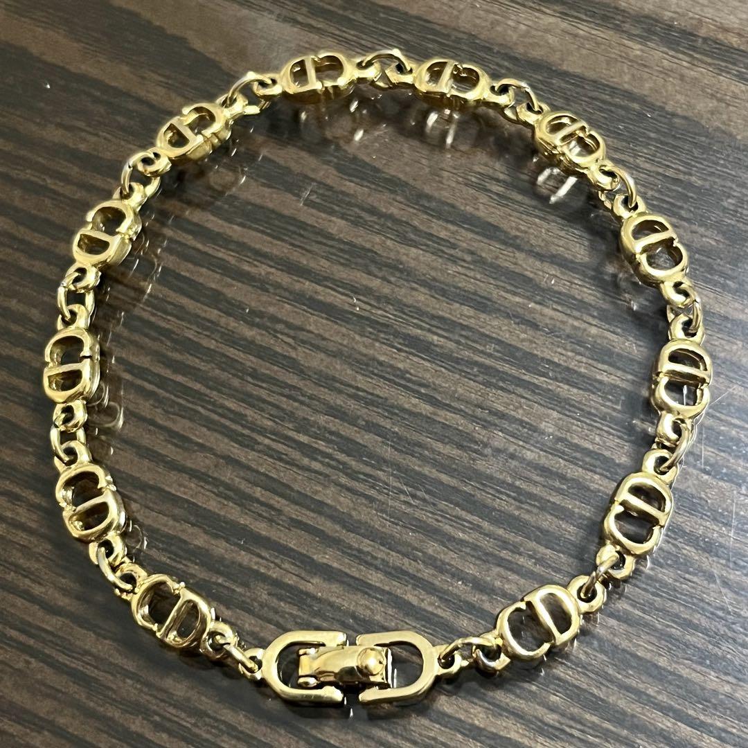 ［極美品］Dior ディオール CDロゴ　ブレスレット　アクセサリー