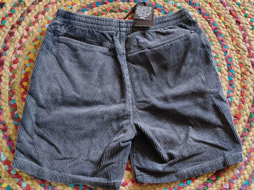 【海外限定】Stussy wide wale cord beachshorts