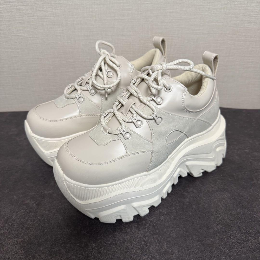 sly 厚底スニーカー　M SLY - 【美品】 SLY スライ 厚底スニーカー チャンキーテック