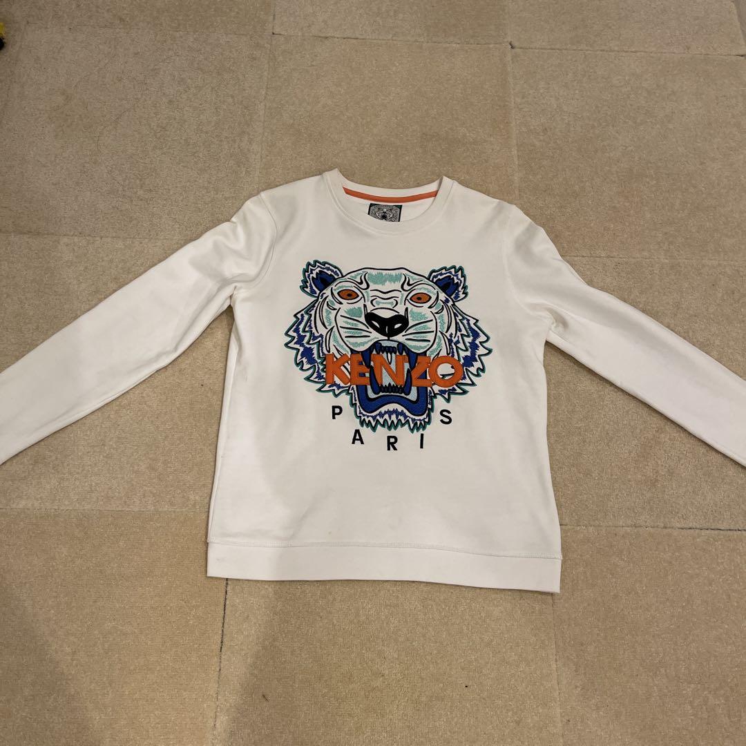 KENZO トラ刺繍　スエットトレーナー　レディース　Mサイズ