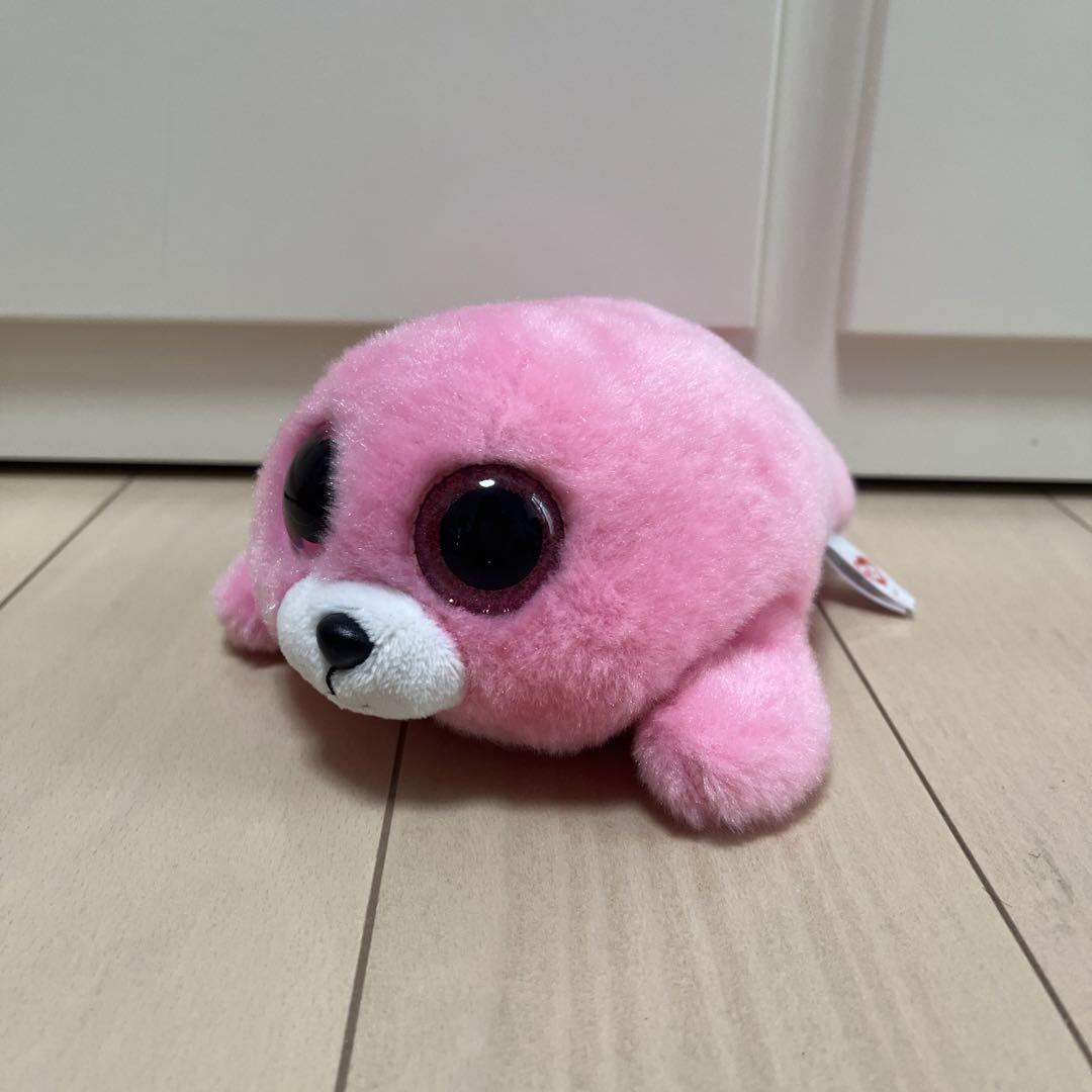 TY ピンク あざらし ぬいぐるみ 2017 Pierre - メルカリ