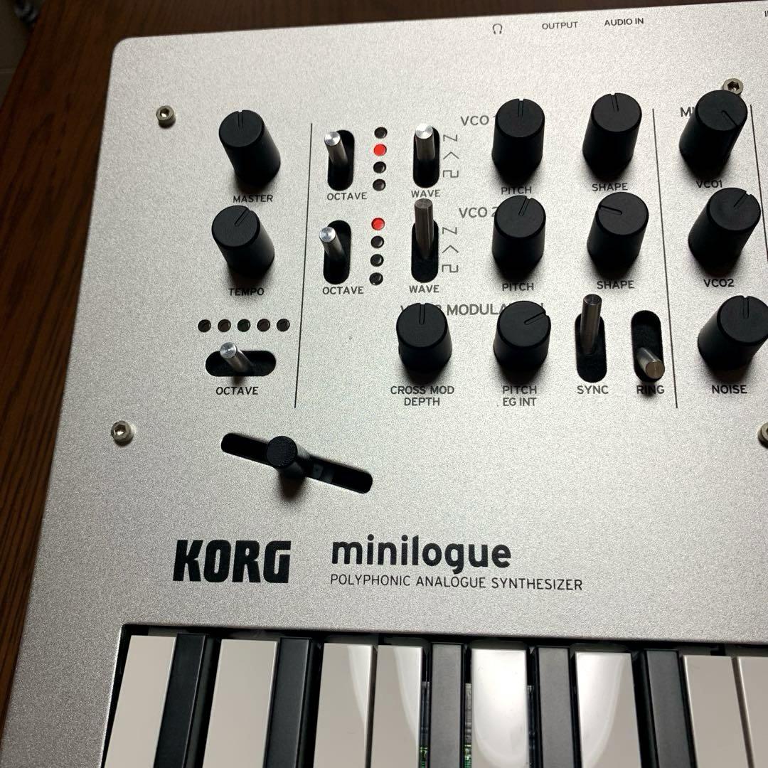 KORG minilogue アナログシンセサイザー 37鍵