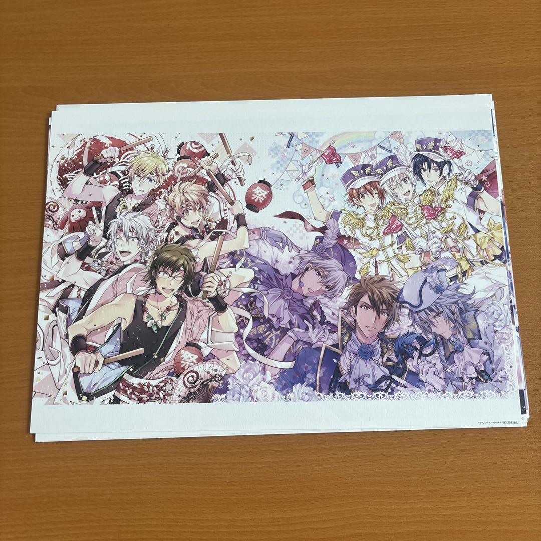 アニナナ Second Beat 全巻購入特典 A3ビジュアルシート※説明欄必読 アイナナ Second BEAT! 全巻購入特典 A3ビジュアルシート7枚