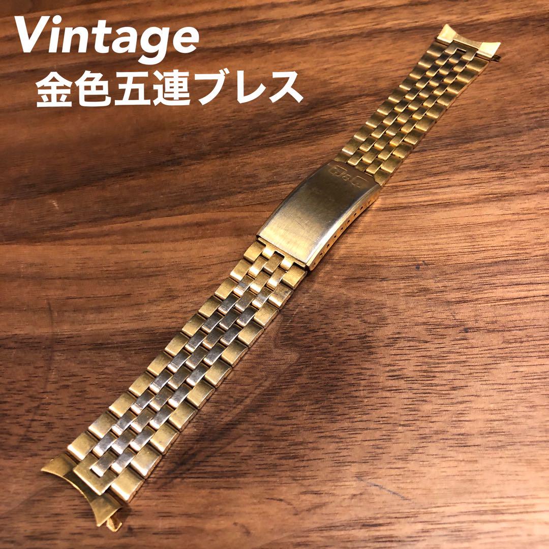 ゴールド 金属ベルト 時計 ダイヤモンド風 MJ-GJUA01 メッシュベルトと白蝶貝ダイヤルが特徴の高見え日本製