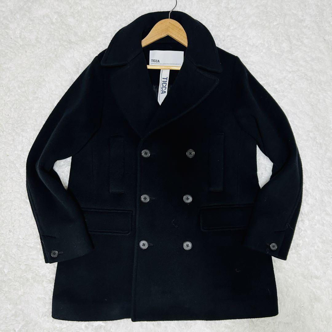 アッコさん専用　and span 【TICCA 】ピーコート22AW　黒色