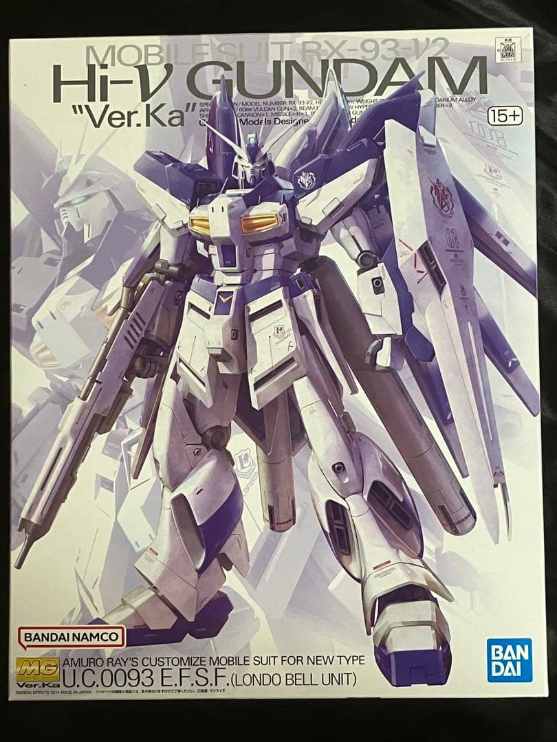 MG 1 100 Hi-νガンダム Ver.KaBANDAI