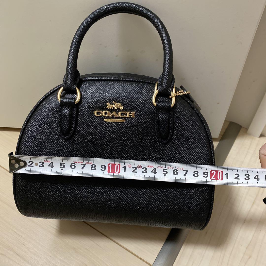 COACH ブラック ハンド　ショルダーバッグ