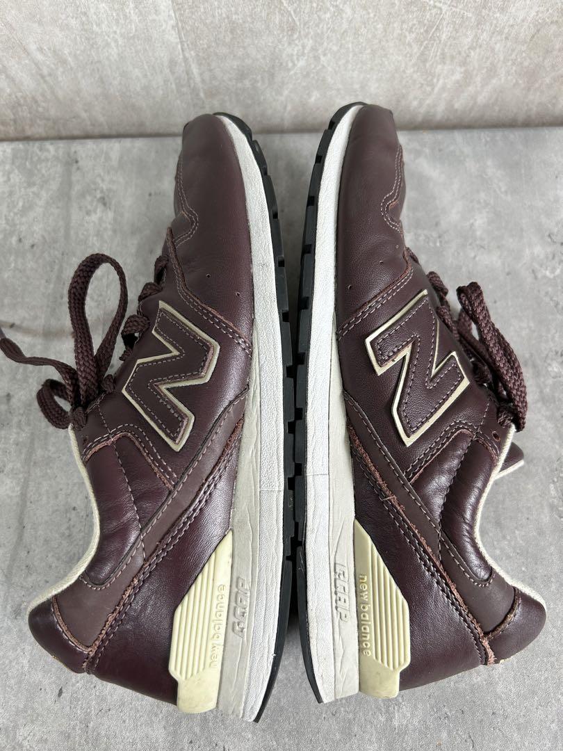 new balance ニューバランスオールレザーアッパースニーカーCM996