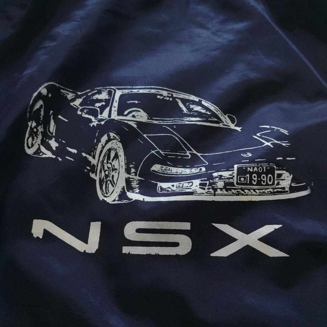 HONDA NSX レーシングジャケット 企業系 MA-1 L2B  ネイビー
