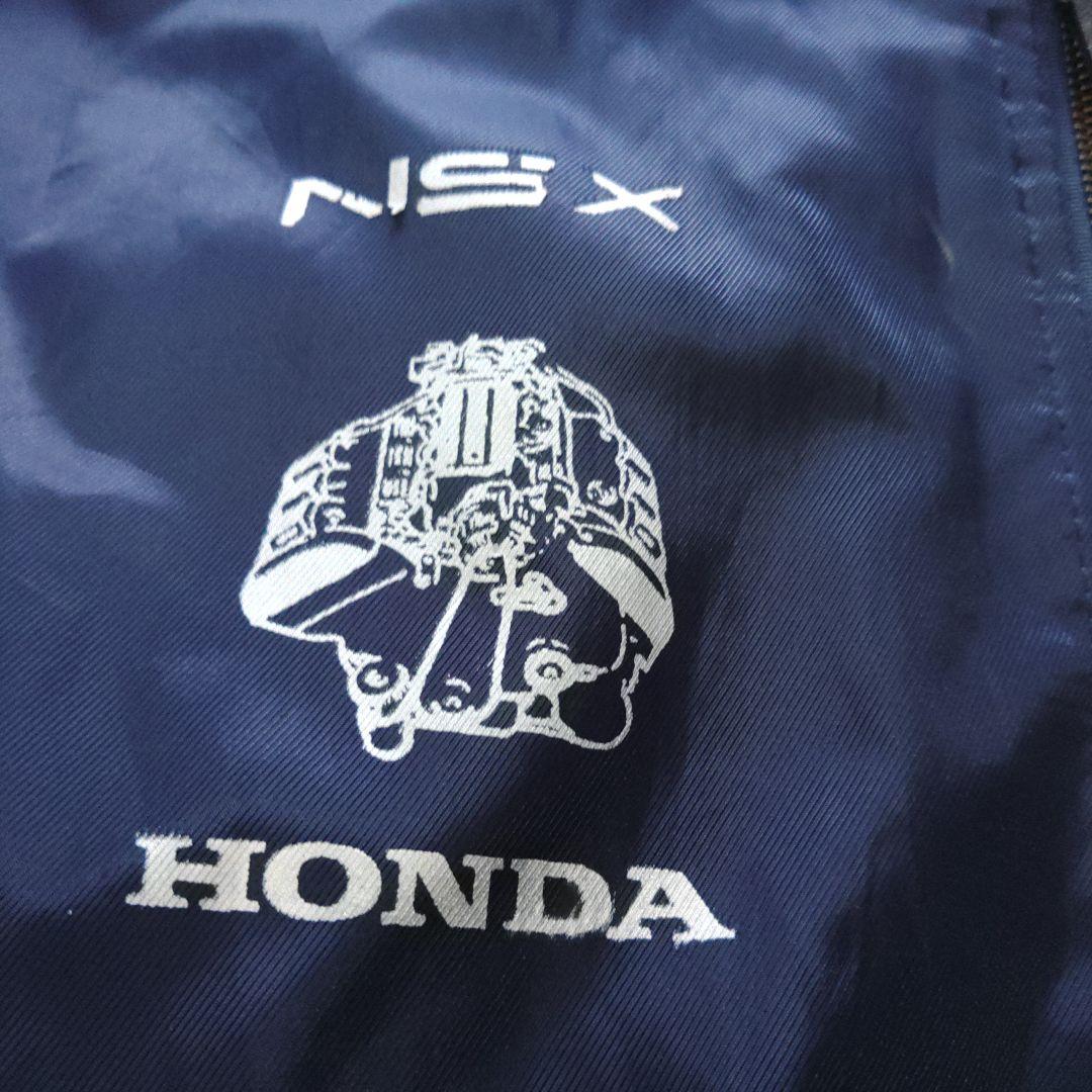 HONDA NSX レーシングジャケット 企業系 MA-1 L2B  ネイビー