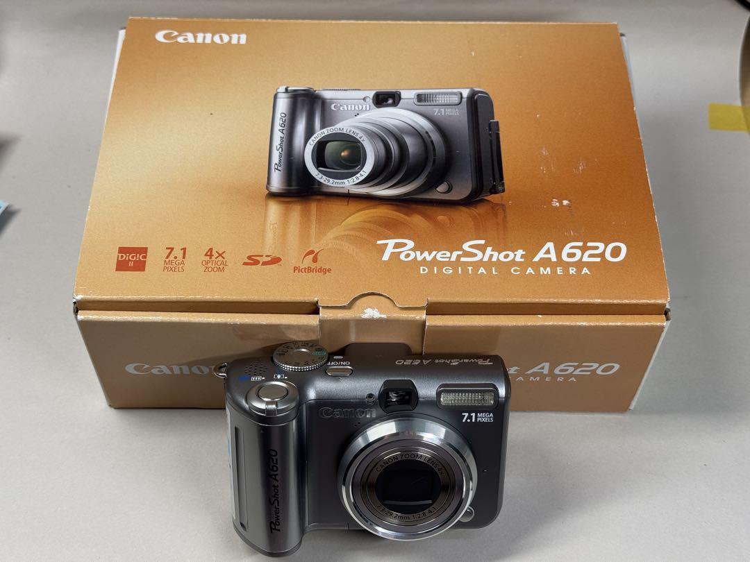 Canon PowerShot A620 デジタルカメラ 乾電池式
