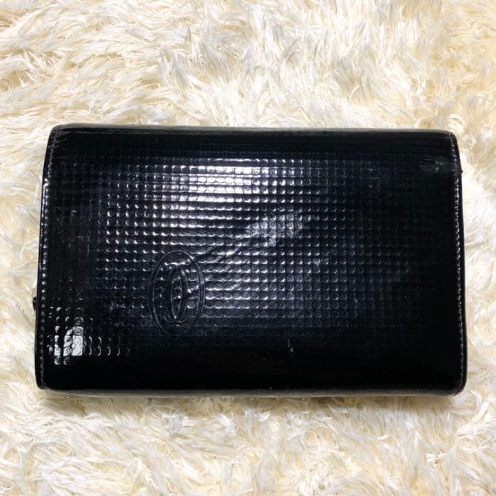廃盤 希少】カルティエ ハッピーバースデー マストライン 折り財布