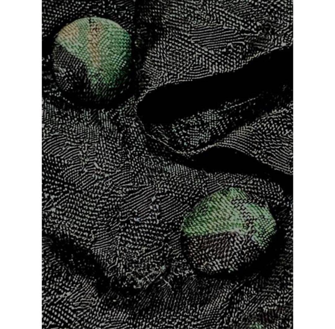 vintageヴィンテージワンピースブラック花織レースレトロヨーロッパ海外古着