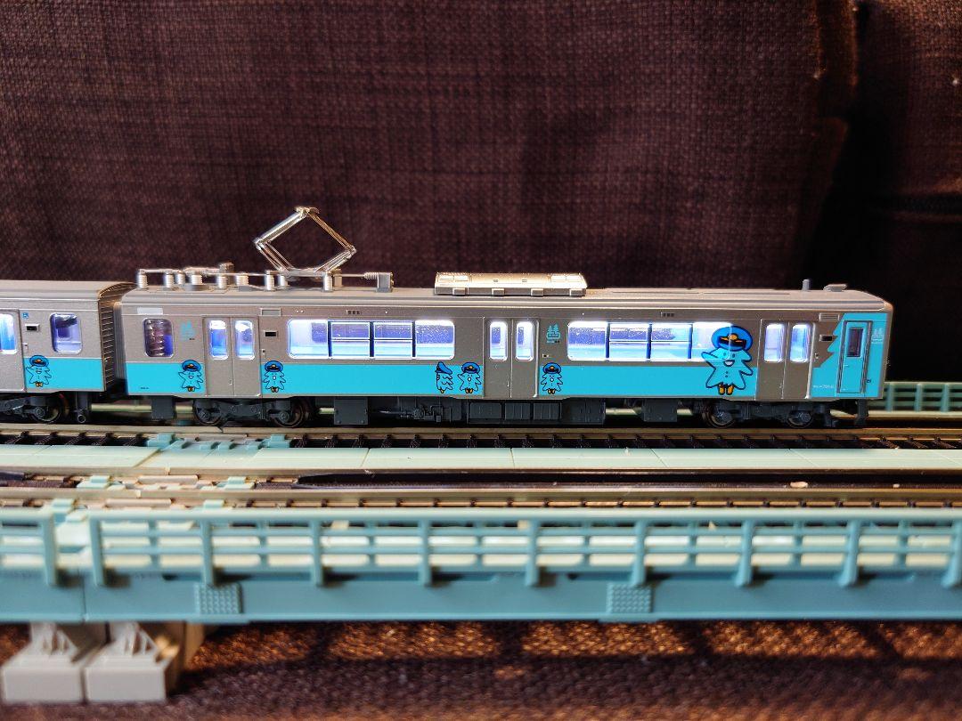 KATO 10-1561 青い森鉄道 青い森701系2両セット　自作室内灯あり