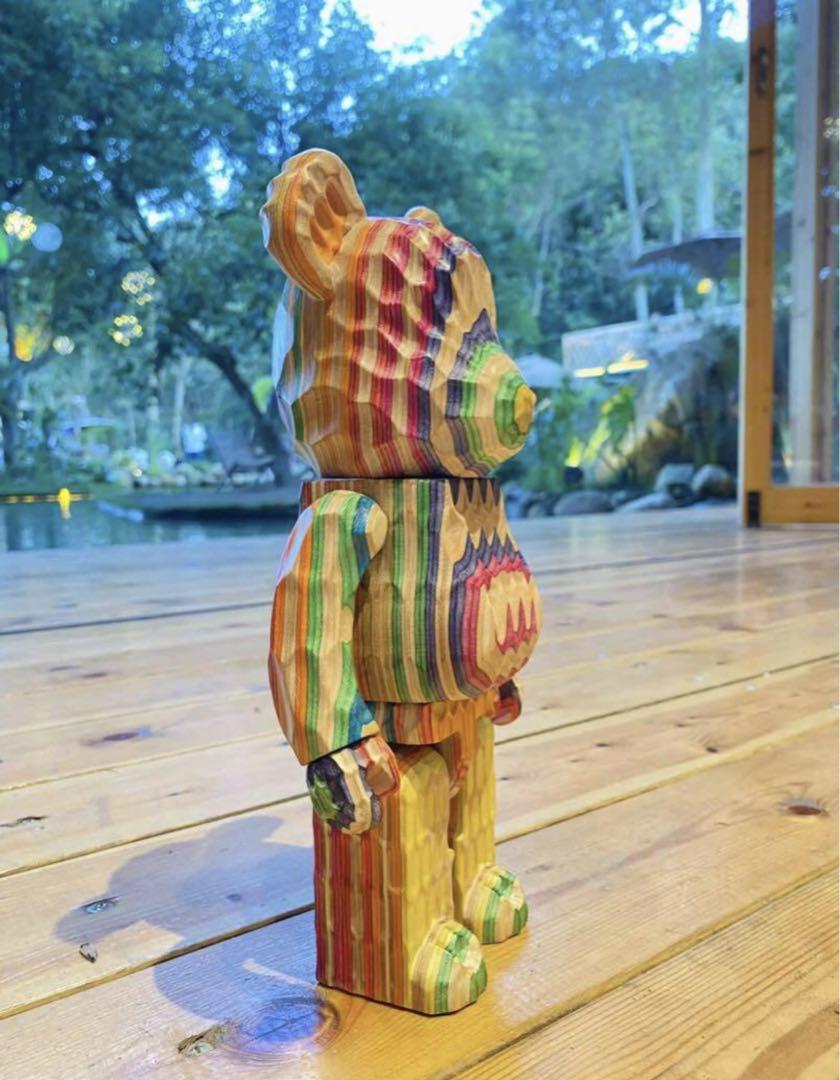 BE@RBRICK 400% ベアブリック　KARIMOKU RAINBOW