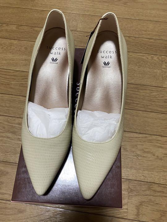ほぼ未使用！ワコールパンプス ワコール／サクセスウォーク いつでも自分好みで調整できる