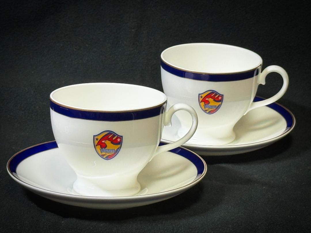 ベガルタ仙台 ファインボーンチャイナ カップ・ソーサー 2個セット (非売品)