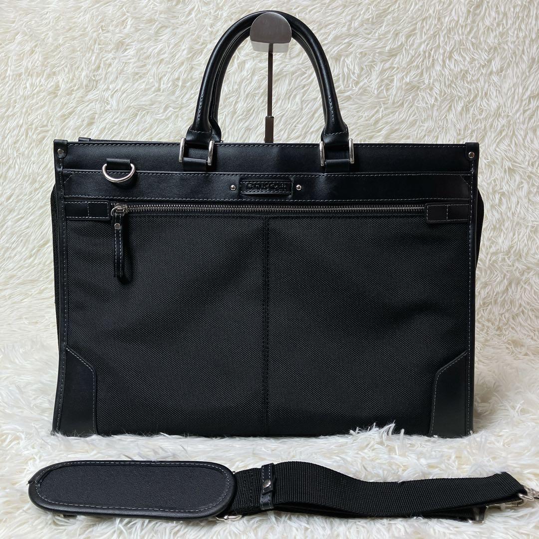 CAMUS CRAFT ビジネスバッグ　ブリーフケース　ショルダー　2way 黒