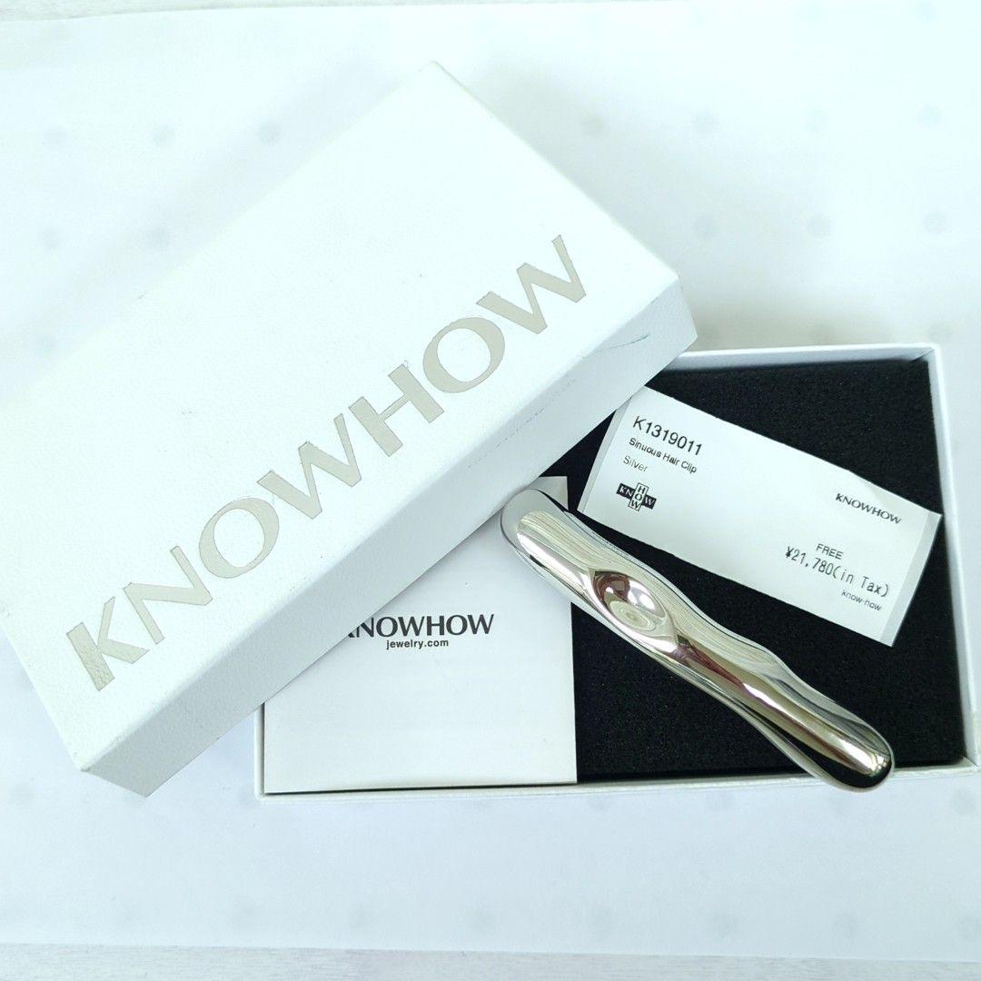 KNOWHOW ノウハウ ヘアクリップ Sinuous Hair Clipやや傷や汚れあり