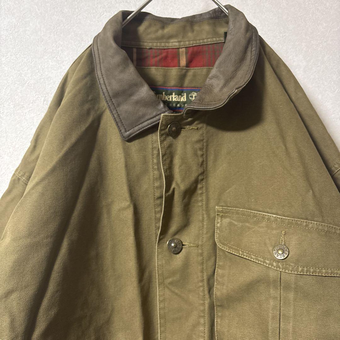 90s timberland ハンティングジャケット　ミリタリー　古着