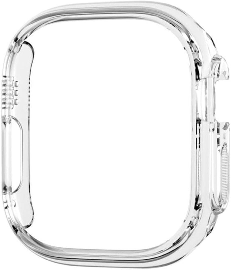 スマートウォッチ保護ケース Apple Watch Ultra 2/1 クリア スマートウォッチ保護ケース Apple Watch Ultra 2/1 クリア