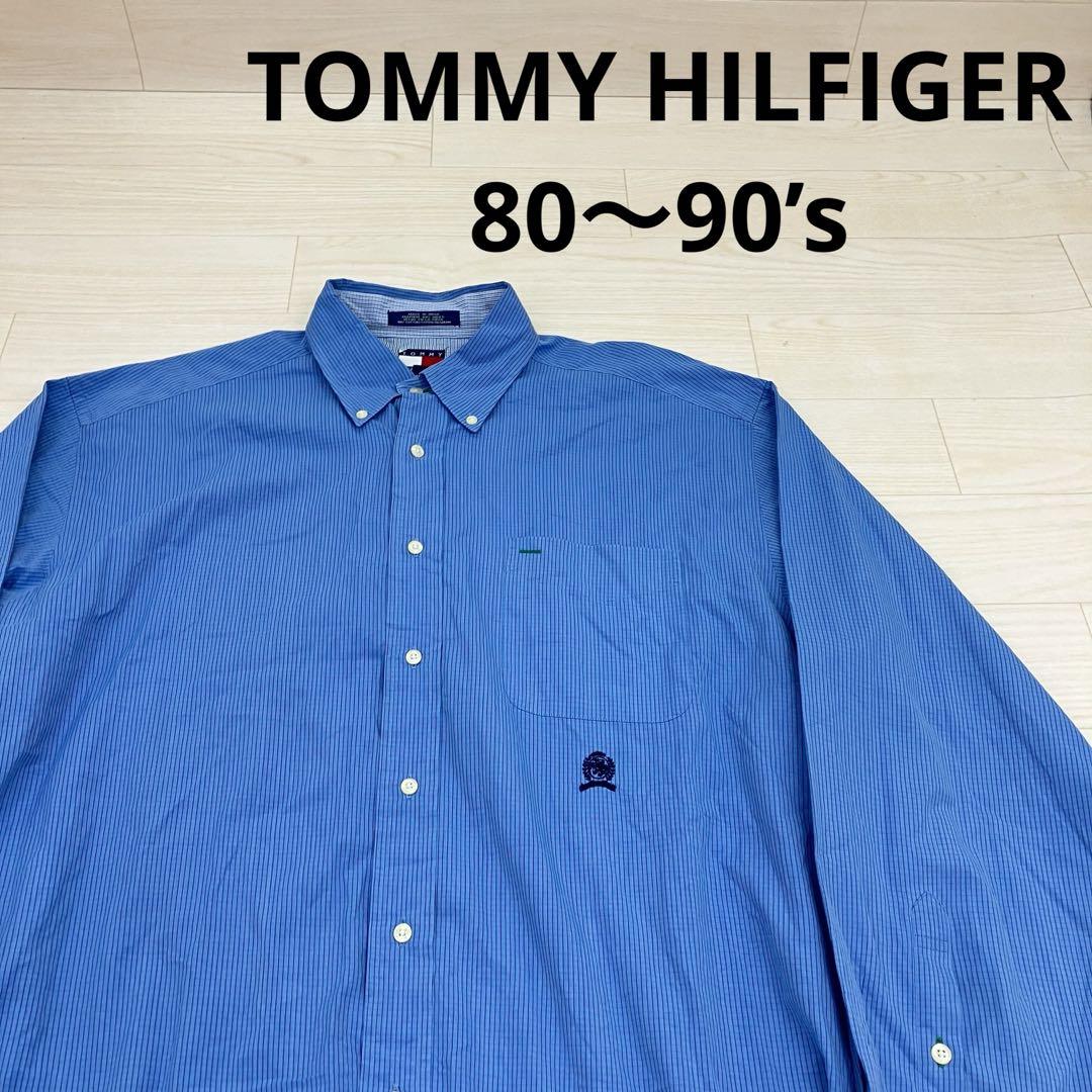 TOMMY HILFIGER 80～90’s フラッグタグ BDシャツ