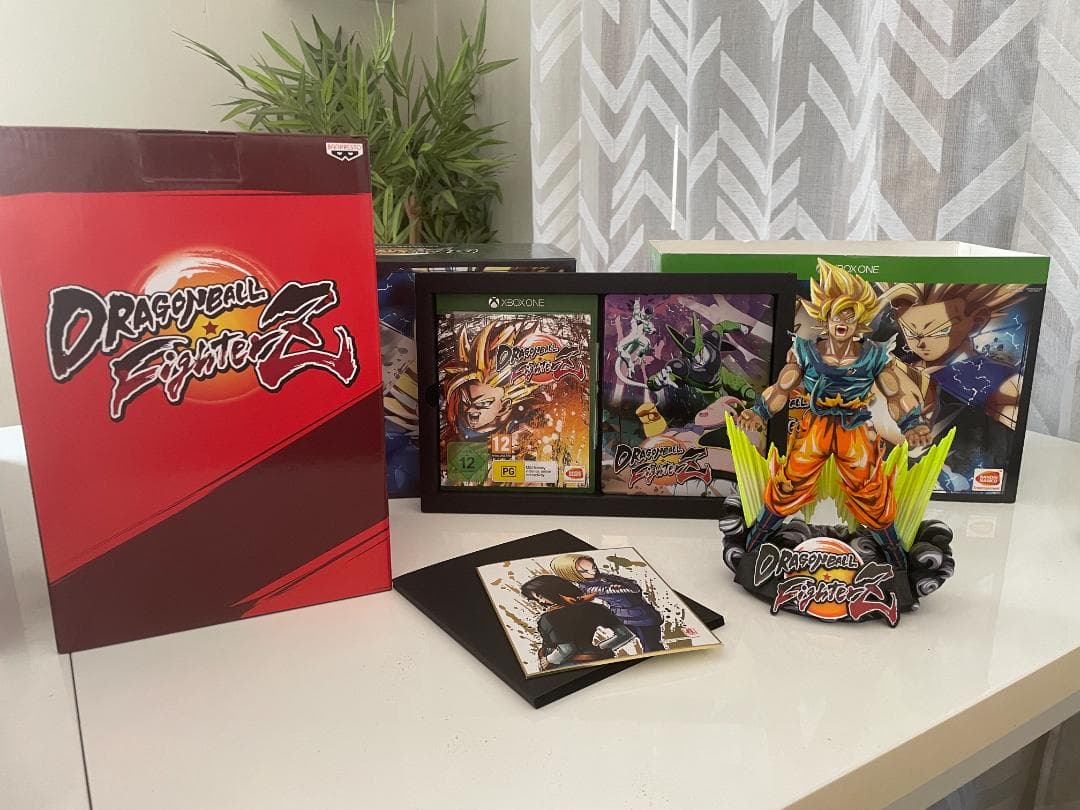 ドラゴンボール ファイターズ Xboc One 孫悟空 2D 二次元彩色 セットBANPRESTO