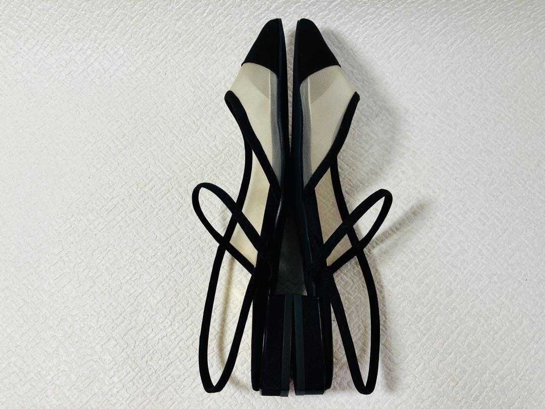SH31◆新品◆Le Talon GRISE ストラップスリングバック 24.0