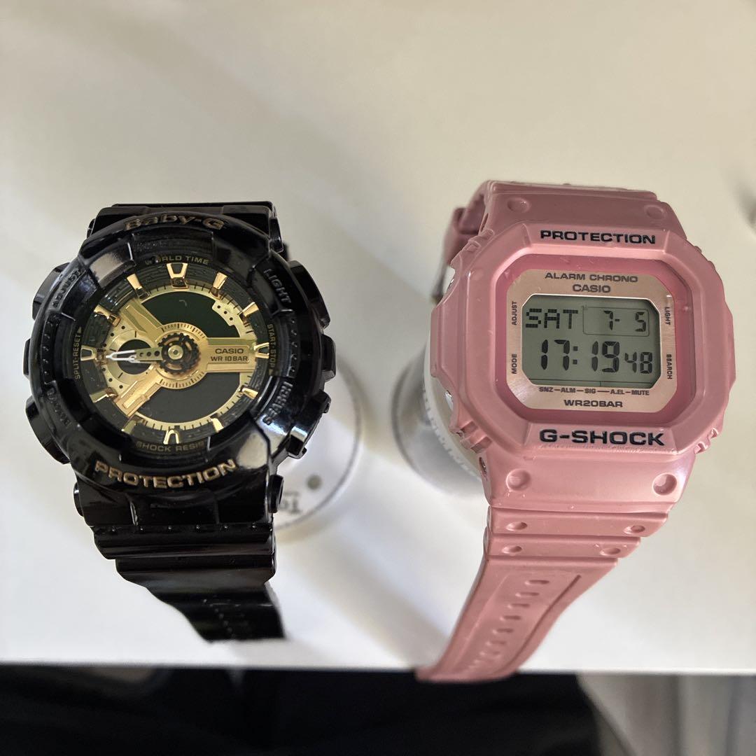 G-SHOCK ＆ Baby-G 時計　2本セット