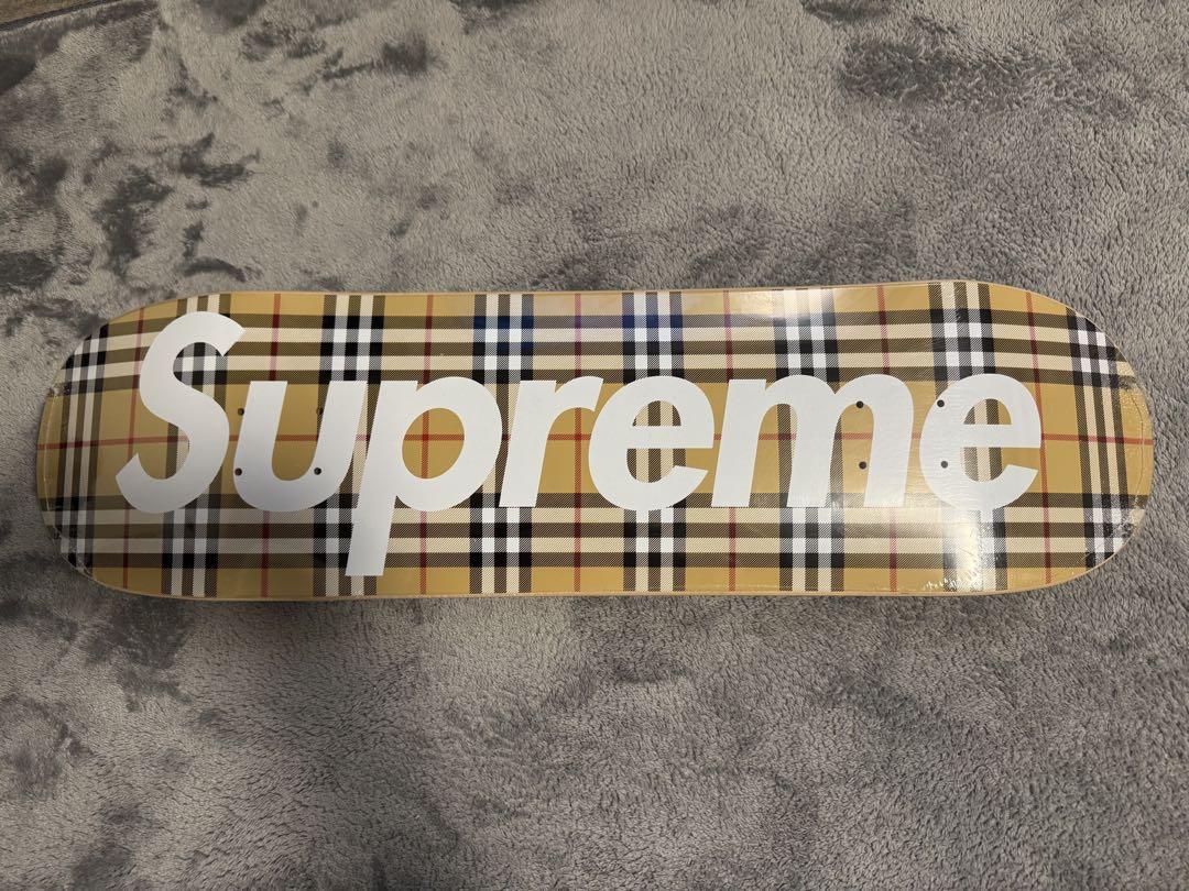 スケートボード supreme Burberry Skateboard