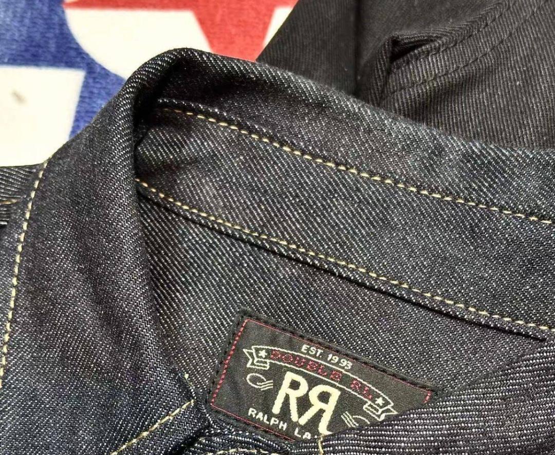 新品 ダブルアールエル　インディゴ　ウェスタンシャツ サイズ XXL
