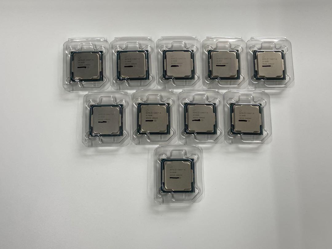 CPU INTEL CORE i5-8500 SR3XE 10枚 ジャンク（Yahoo