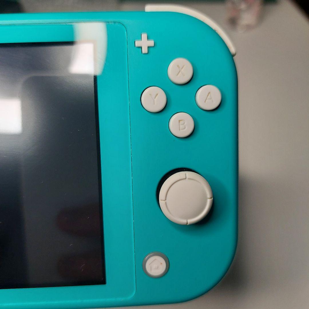 Nintendo Switch Lite ターコイズ 本体 + 純正充電器付き
