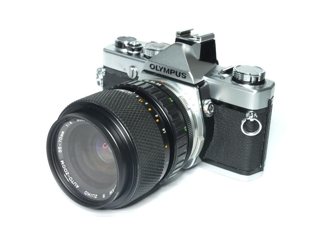 【整備実写確認済】オリンパスOM1n／35-70mmf4SL1A・SHOE-4付