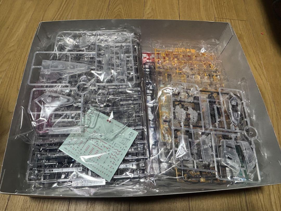 RG νガンダムhws クリアカラー
