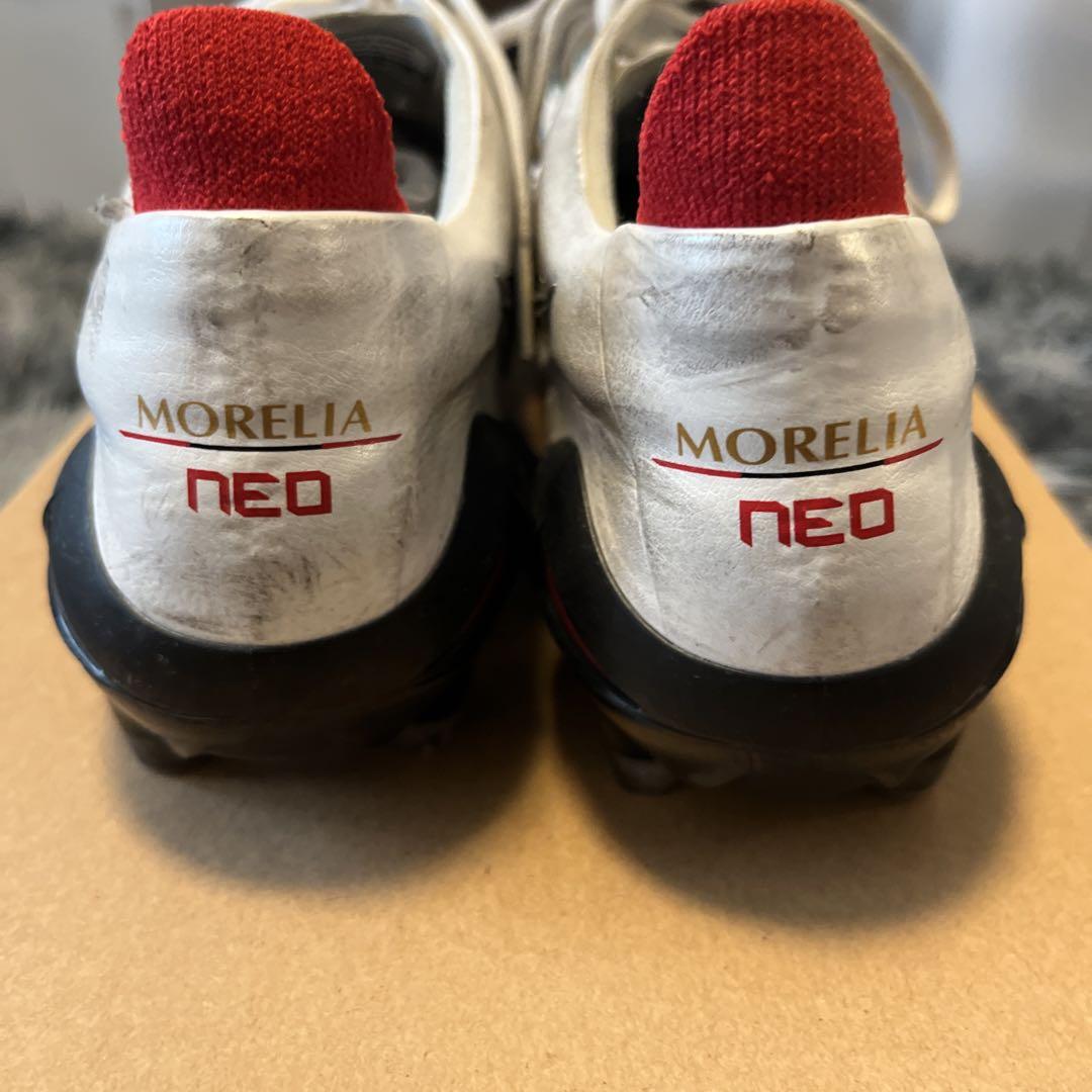 Mizuno Morelia Neo サッカーシューズ シルバー