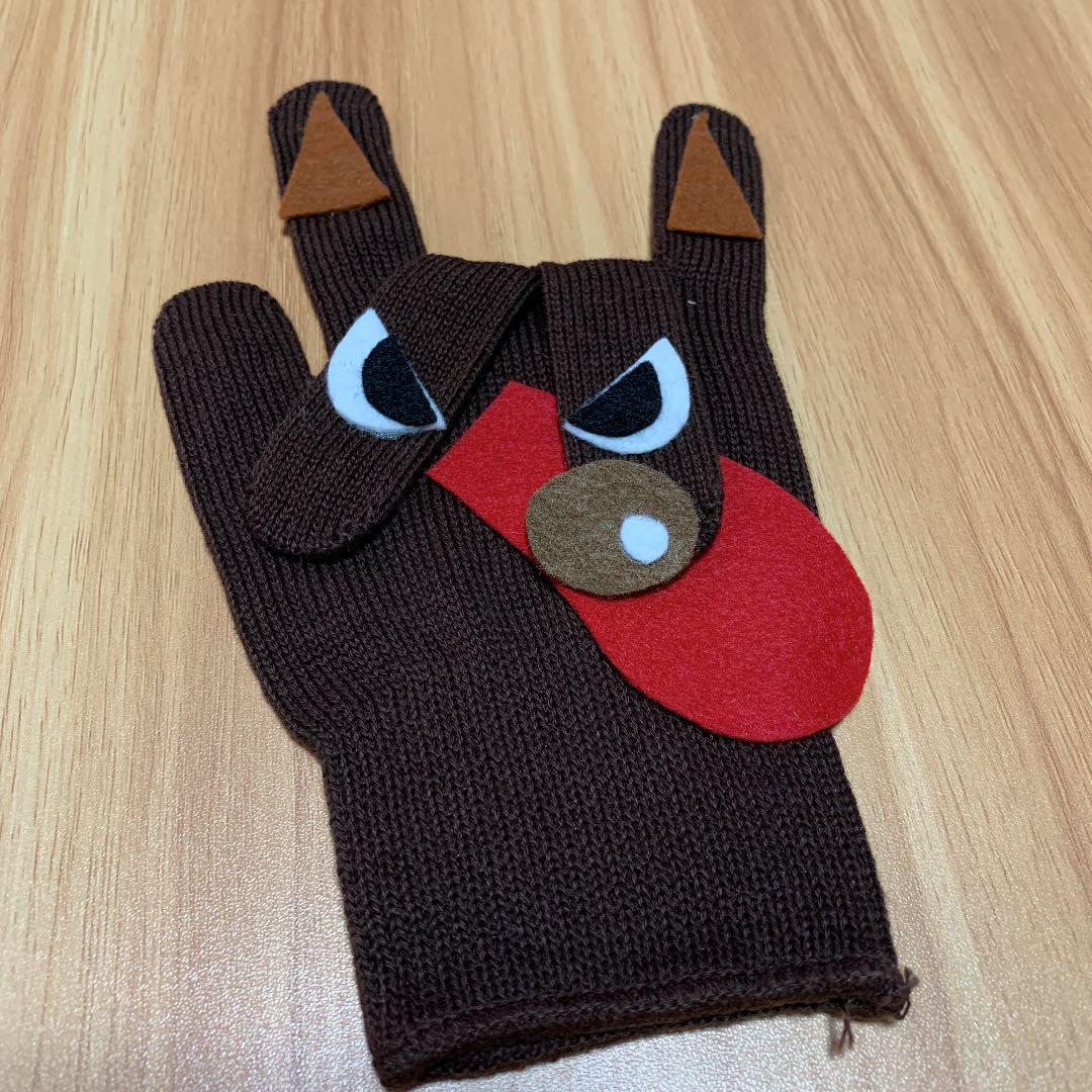 サッとにげました 手袋シアター ハンドメイド 手作り 子育て