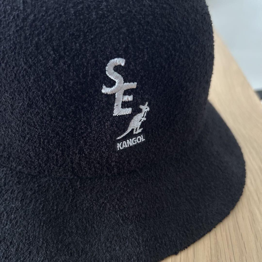 windandsea × KANGOL バケットハット 黒 - メルカリ