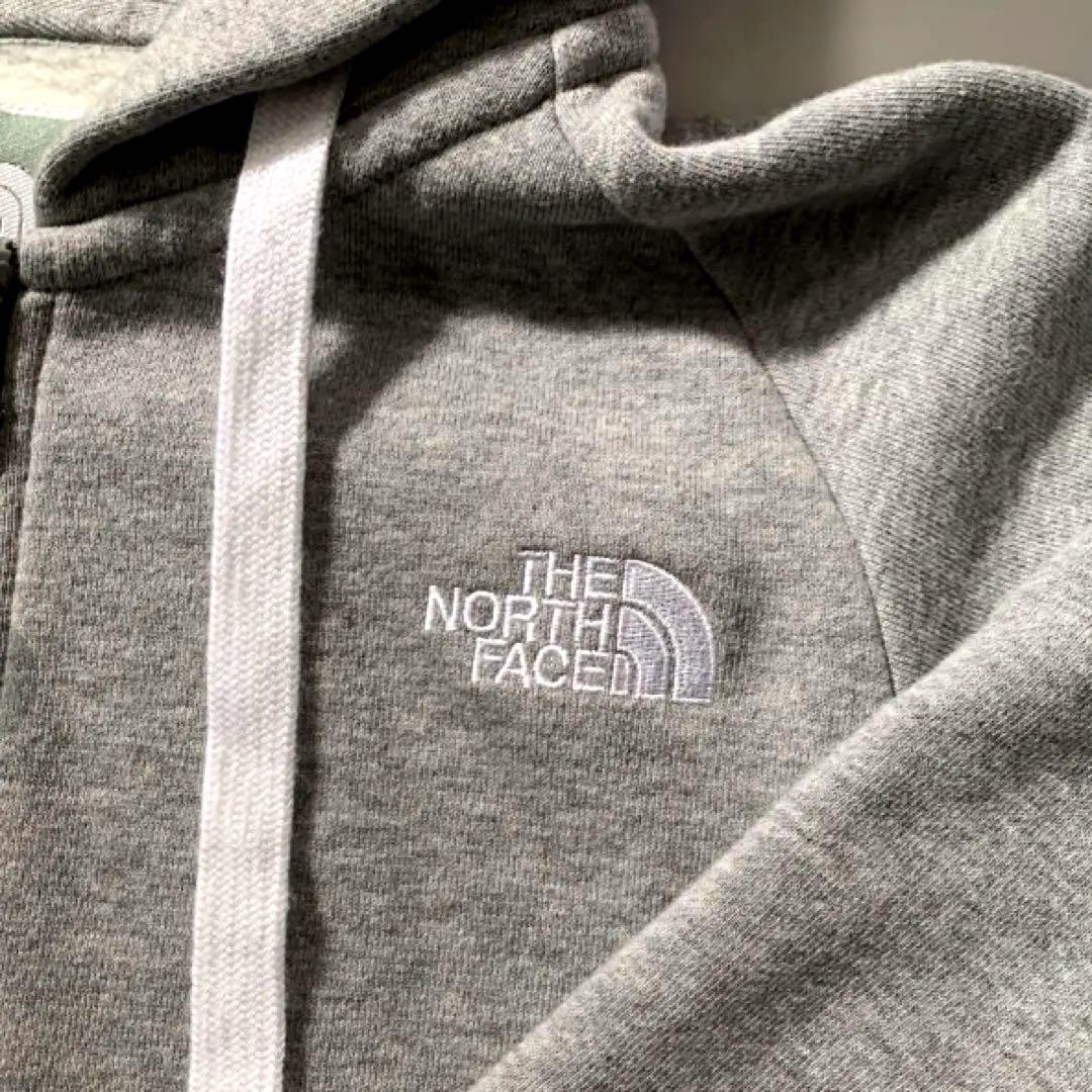 ＴＨＥＮＯＲＴＨFＡＣＥ〔レディースフルジップパーカーＭサイズ〕グレー