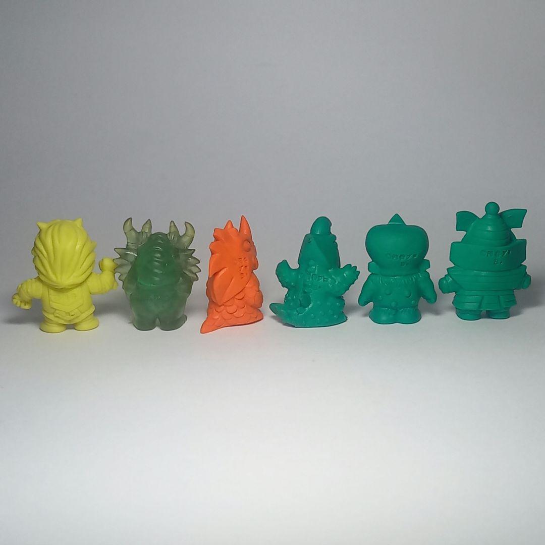 SDウルトラマン消しゴム バラ6種まとめセット 怪獣 消しゴム