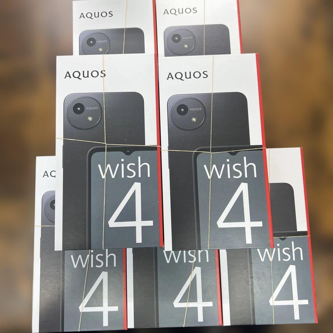 パ*ー様 AQUOS wish 4 本体 7台セット