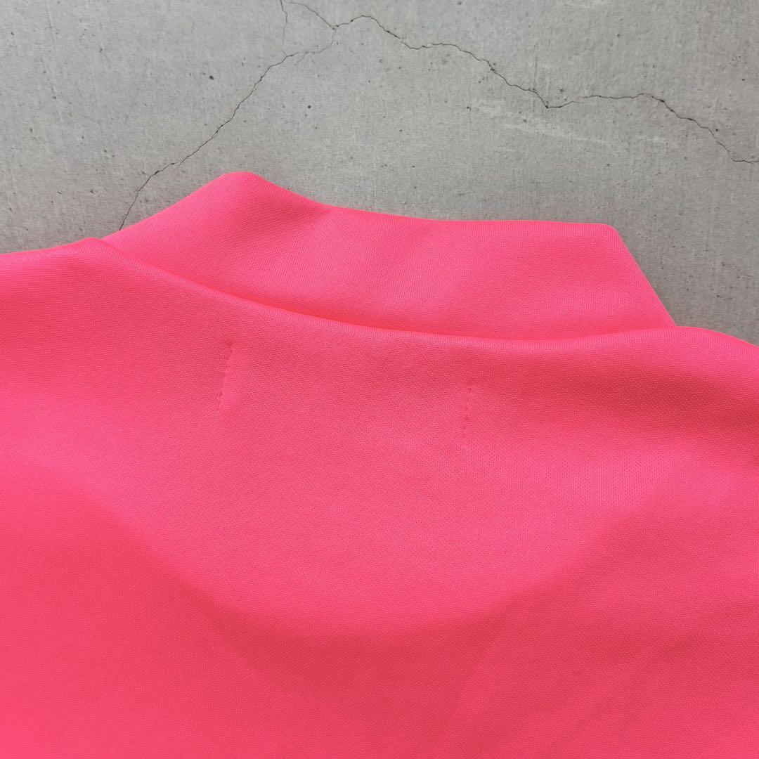 【美品】felkod フィルコッド モックネック半袖カットソー ゴルフ ピンクM