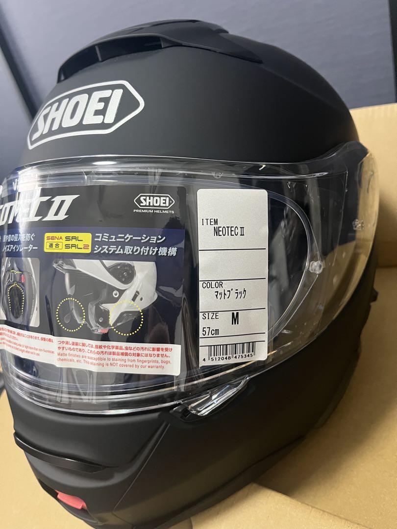 SHOEI ショウエイ ネオテック2 ヘルメット マットブラック M 新品