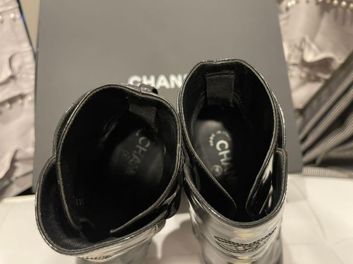 CHANEL もちろん正規品‼︎てっぱんカッコいいショートブーツ