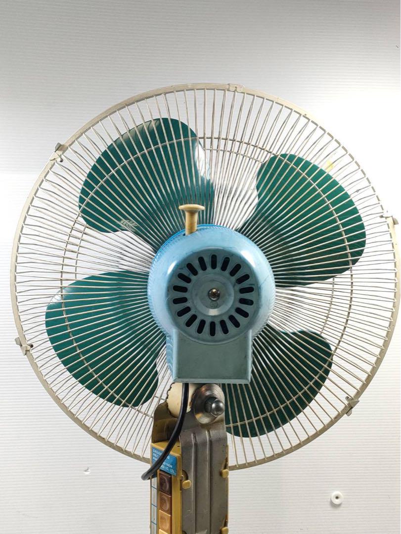G1565★【昭和レトロ】NICHIDEN 三脚付き 扇風機 稼働品 ビンテージ G1565 昭和レトロ NICHIDEN 三脚付き 扇風機 稼働品 ビンテージ